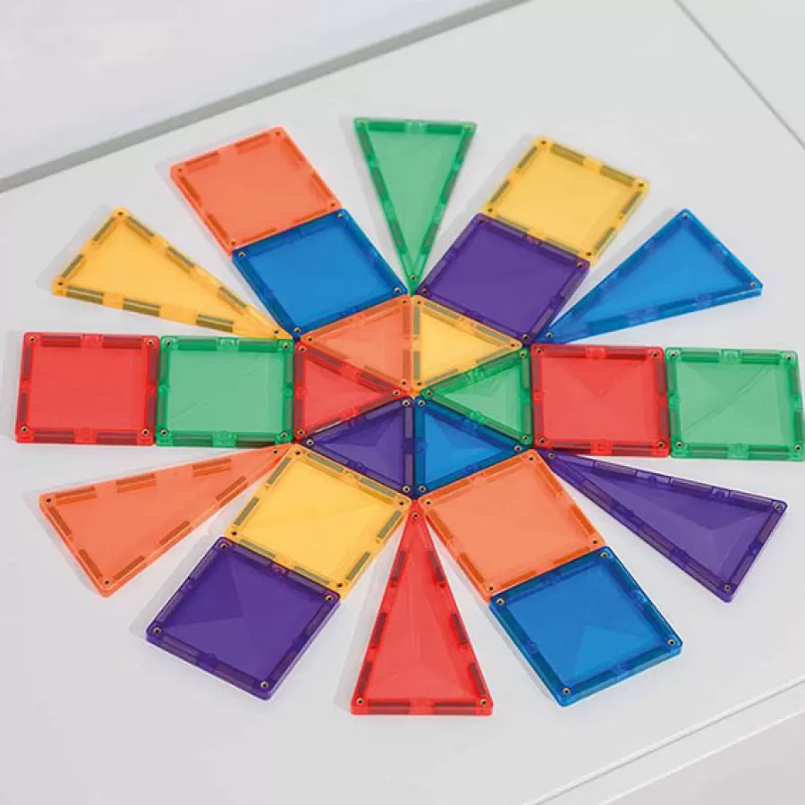 New 24 Piece Rainbow Mini Pack Magneetblokken Constructie Speelgoed