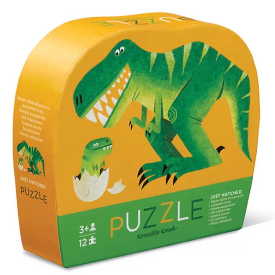 Outlet Mini Puzzel Dinosaurus 12St Legpuzzels