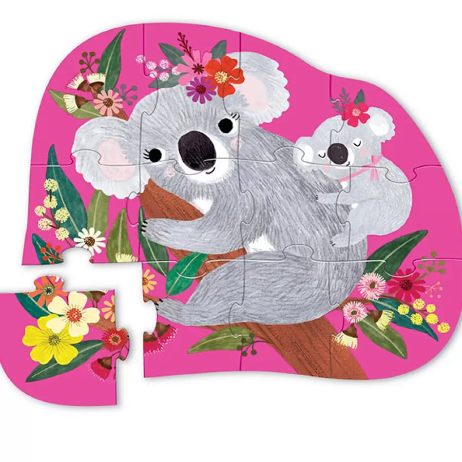 Store Mini Puzzel Koala Cuddle 12St Legpuzzels