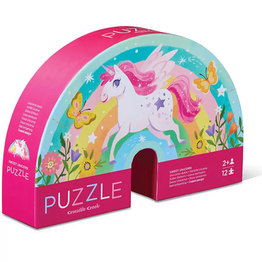 Sale Mini Puzzel Sweet Unicorn 12St Legpuzzels