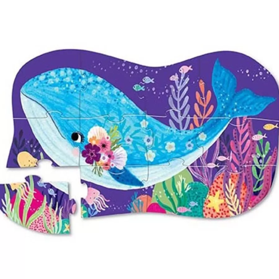 Flash Sale Mini Puzzel Whale Wonder 12St Legpuzzels