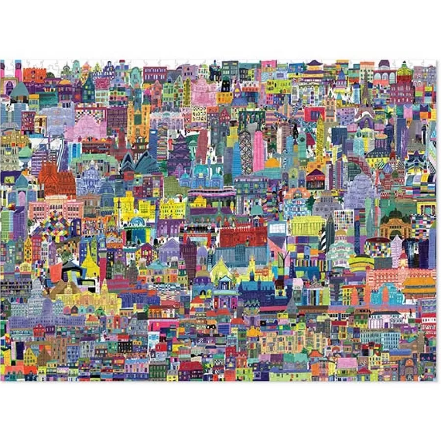 Hot Puzzel Buildings Of The World 1000St Legpuzzels