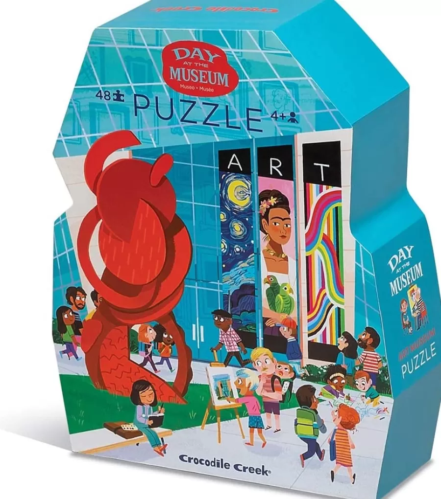 Shop Puzzel Dag In Het Art Museum 48St Legpuzzels