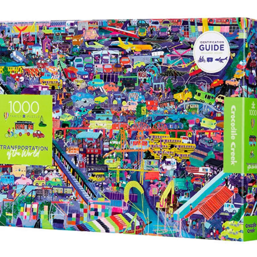 Cheap Puzzel Transportations Of The World 1000St Legpuzzels