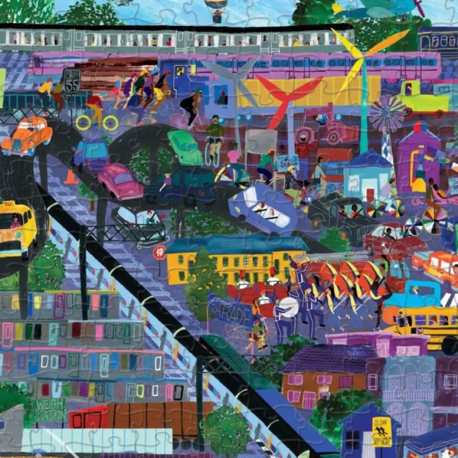 Cheap Puzzel Transportations Of The World 1000St Legpuzzels