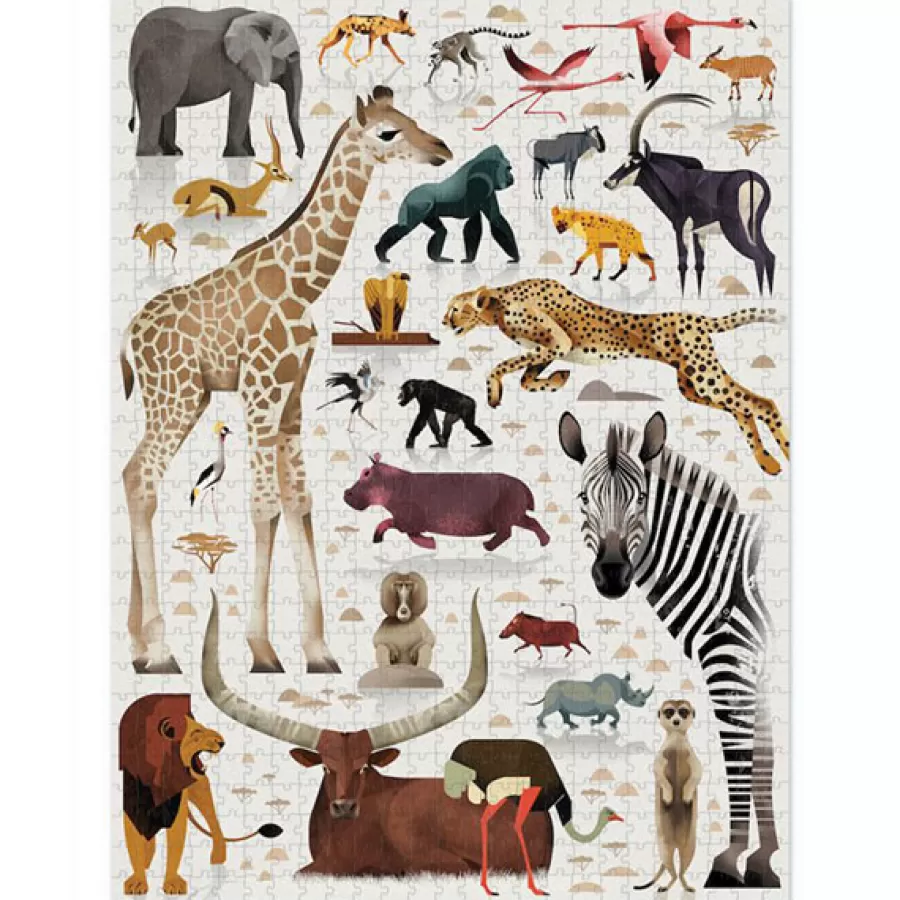 Flash Sale Puzzel Wereld Van Afrikaanse Dieren Legpuzzels