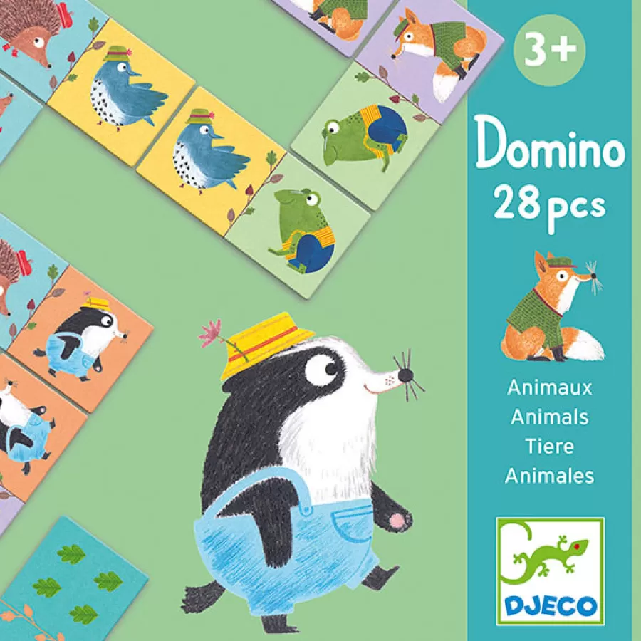 Hot Domino Dieren +3Jr Memory Spel