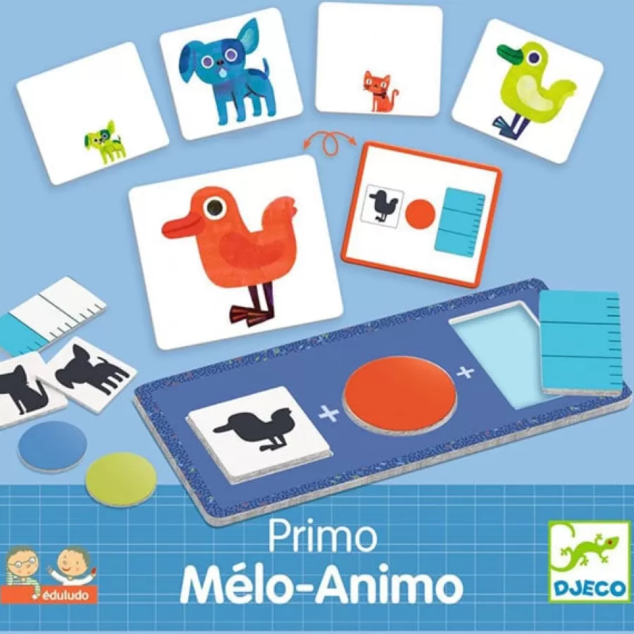 Sale Eduludo Associatiespel Primo Melo-Animo +3Jr Legpuzzels