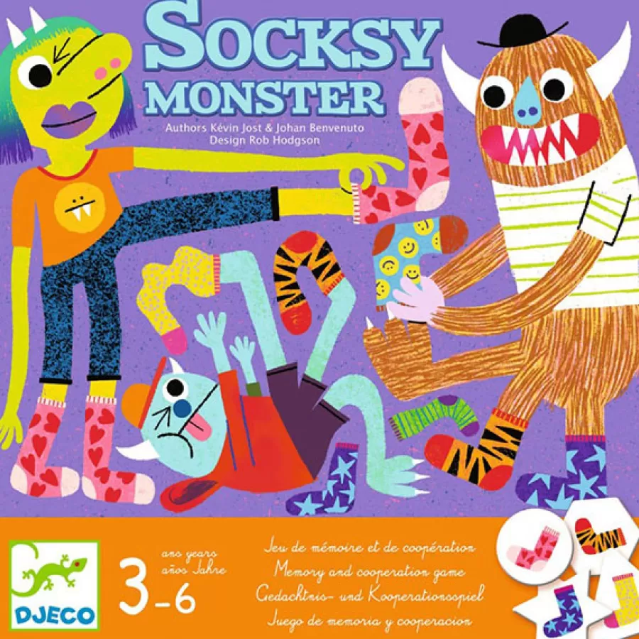 Sale Memorie En Samenwerkingsspel Socksy Monster Memory Spel