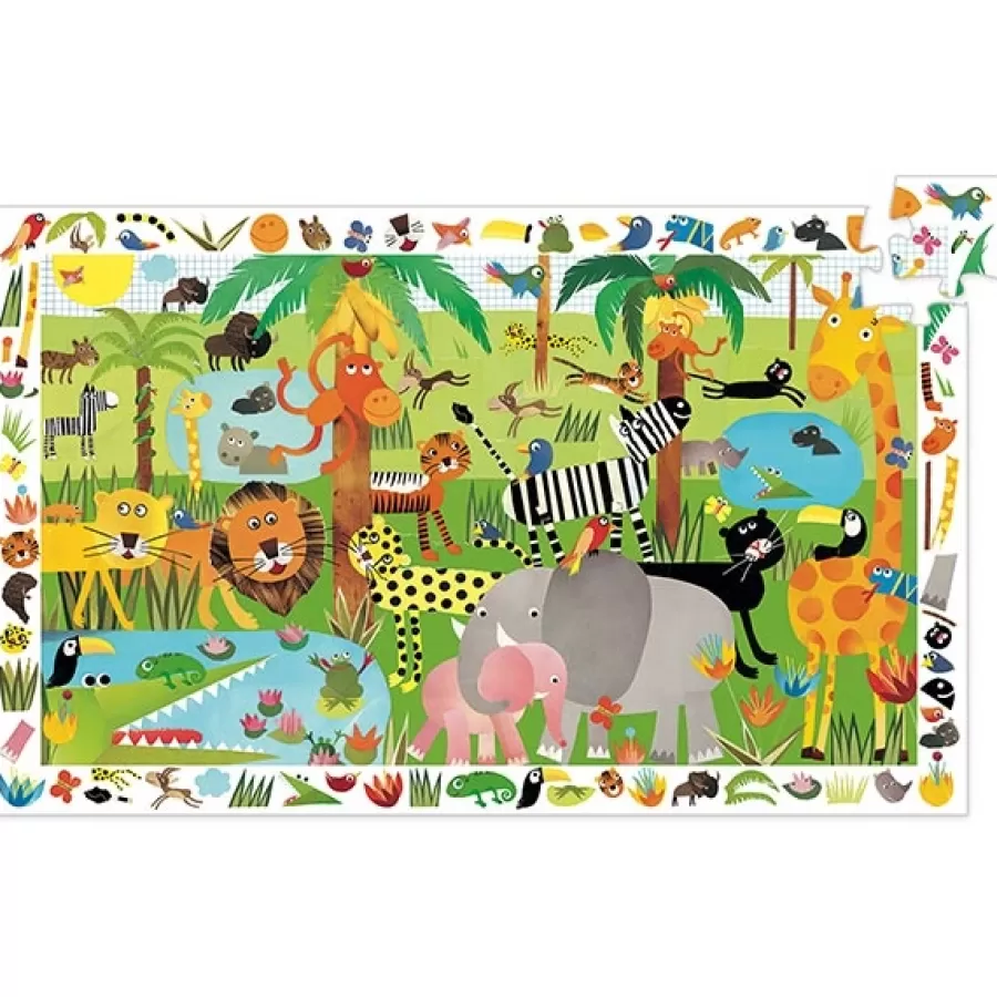 Sale Observatie Puzzel Jungle +3Jr 35St Legpuzzels