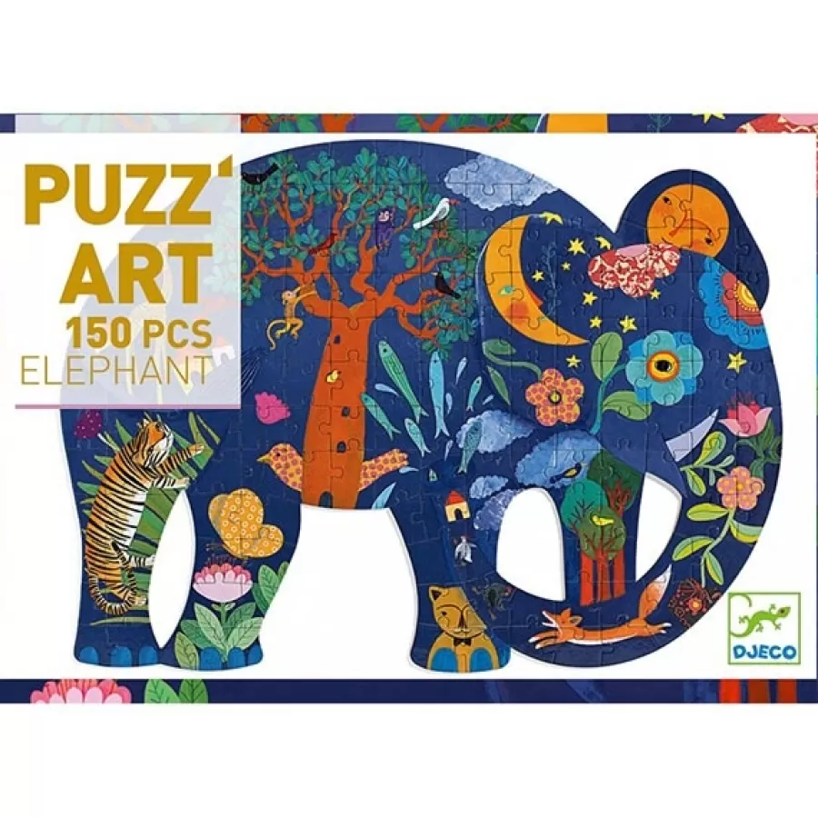 Hot Puzzel Art Olifant 150 Stukjes Legpuzzels