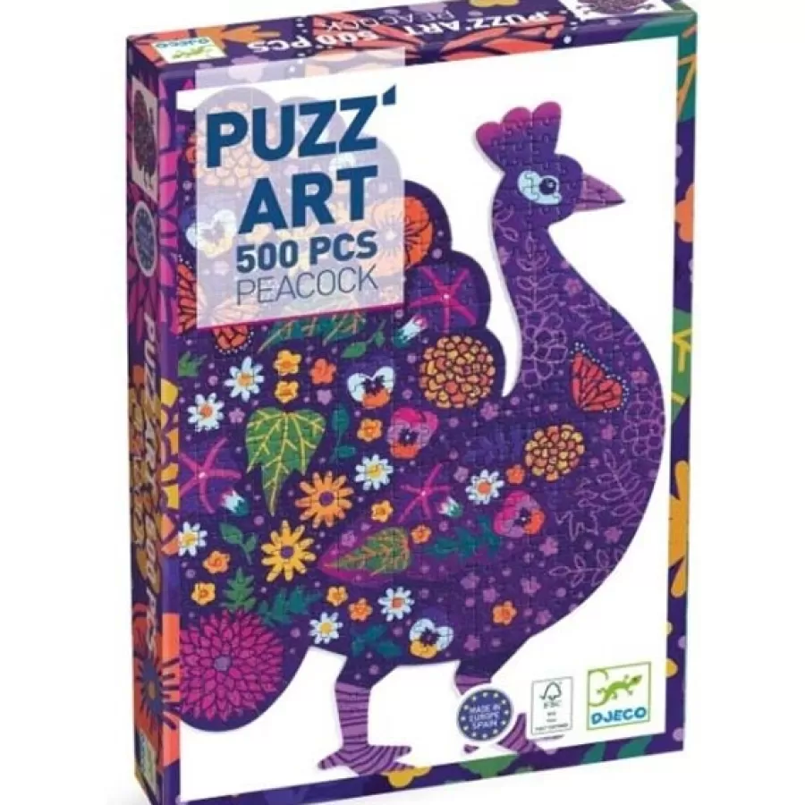 New Puzzel Art Pauw 500 Stukjes Legpuzzels