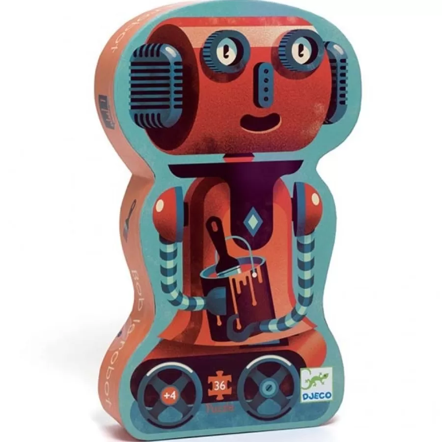 Best Sale Puzzel Bob De Robot 36 Stukjes Legpuzzels