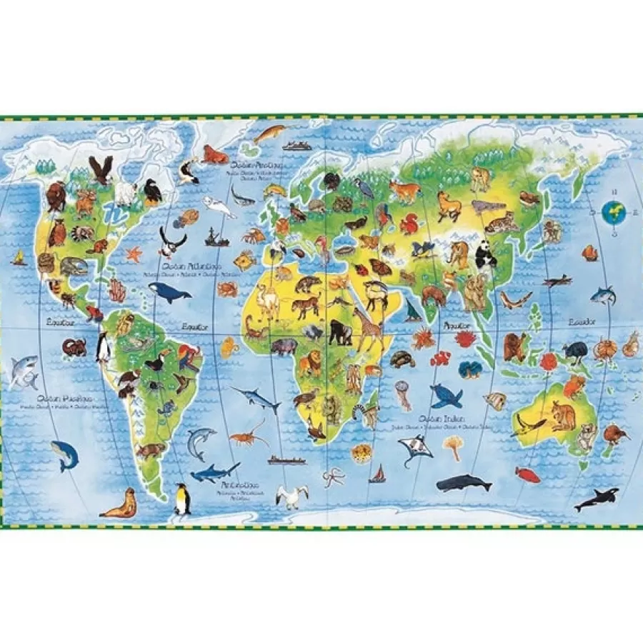 Best Sale Puzzel Dieren Van De Wereld 100St Legpuzzels