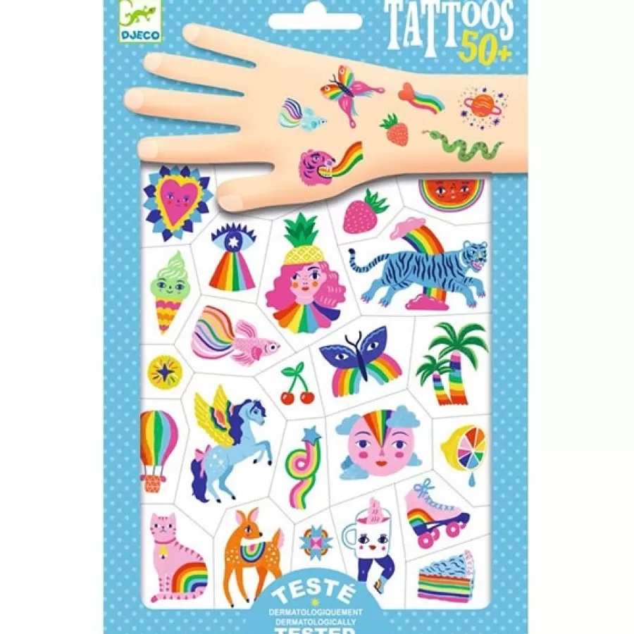 Cheap Tattoos Rainbow +3Jr Knutselen En Tekenen