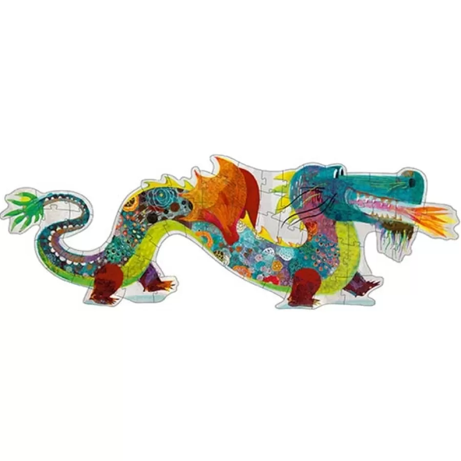 Store Vloerpuzzel Leon De Draak 58St Legpuzzels