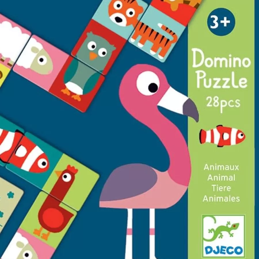 Fashion Domino - Animo - Dieren - Puzzel - Memory Spel