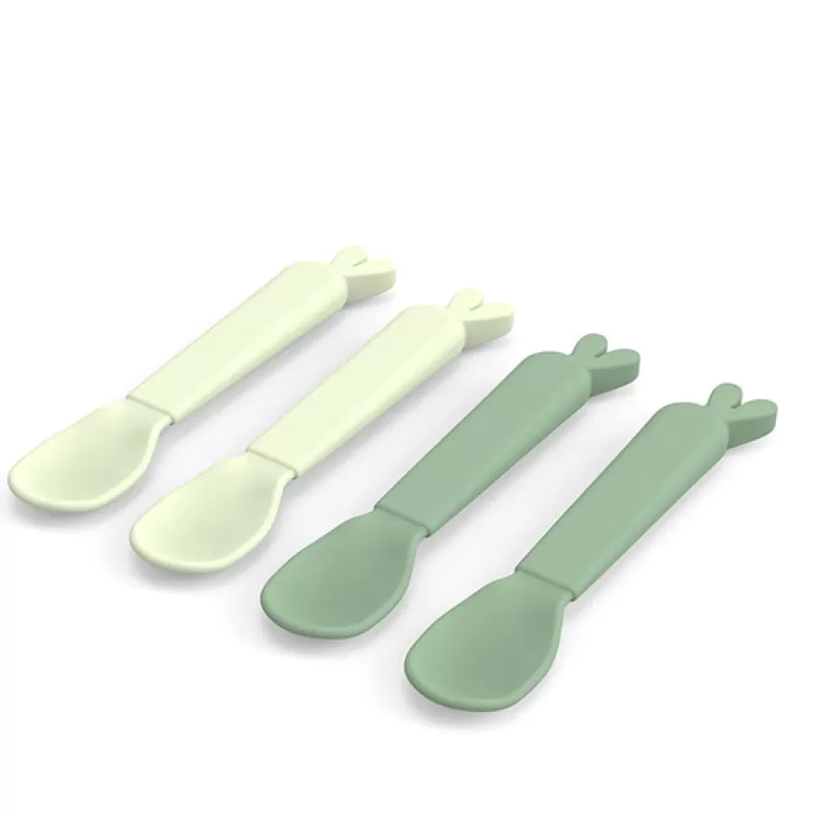 New Kiddish Lepels Set - Lalee Green Kinderbestek