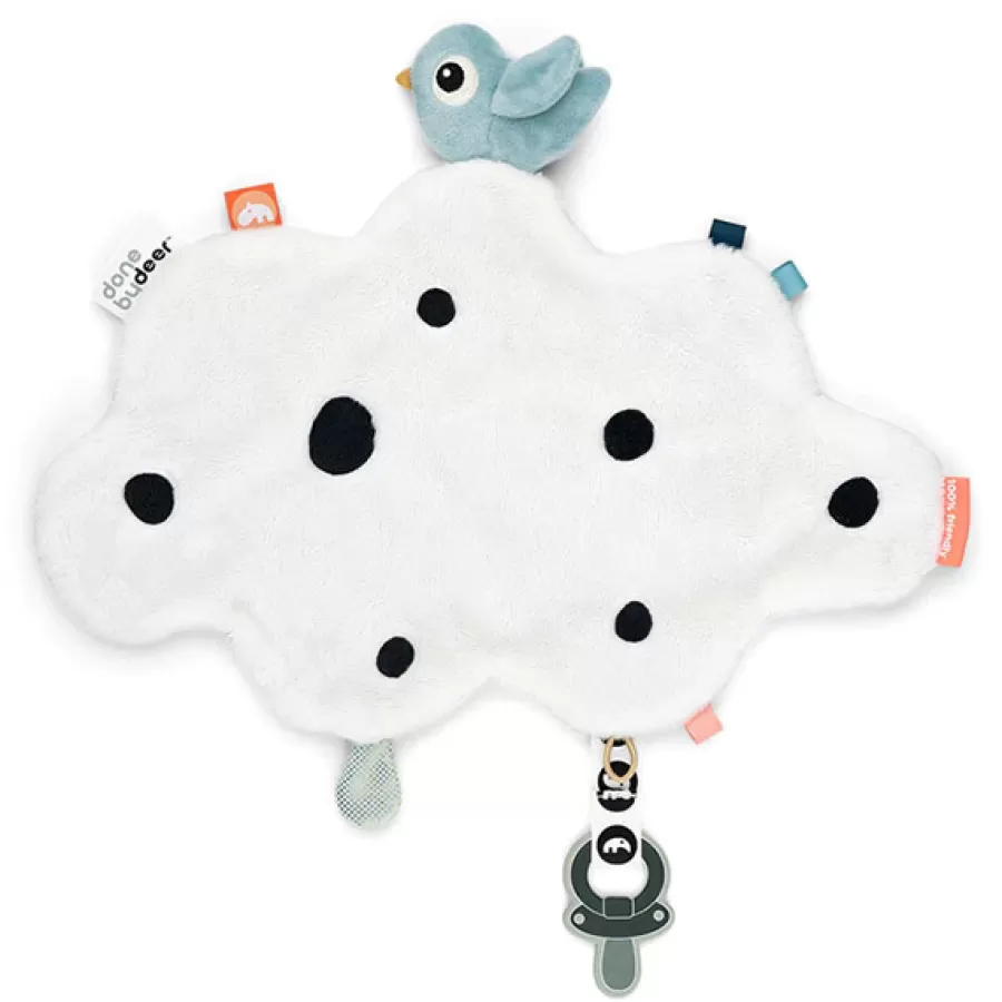 Discount Knuffeldoekje Happy Clouds Blue Knuffeldoekje - Doudou