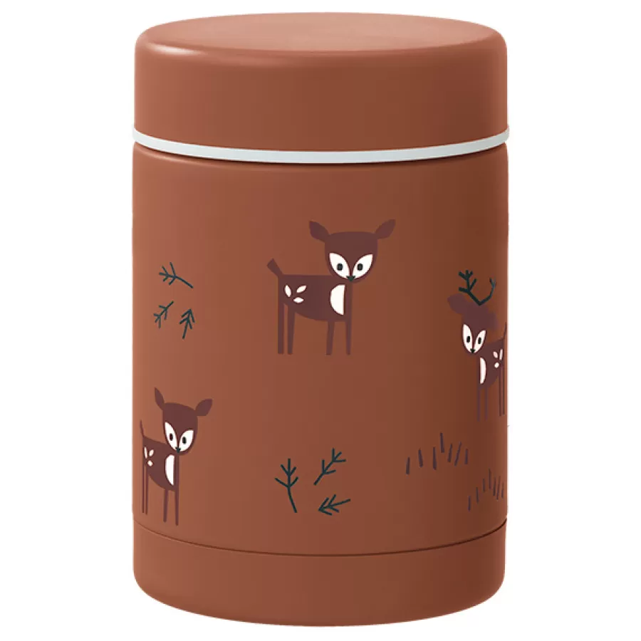 Discount Thermosbeker Voedselcontainer 300Ml Deer Amber Brown Thermos Bekers En Flessen