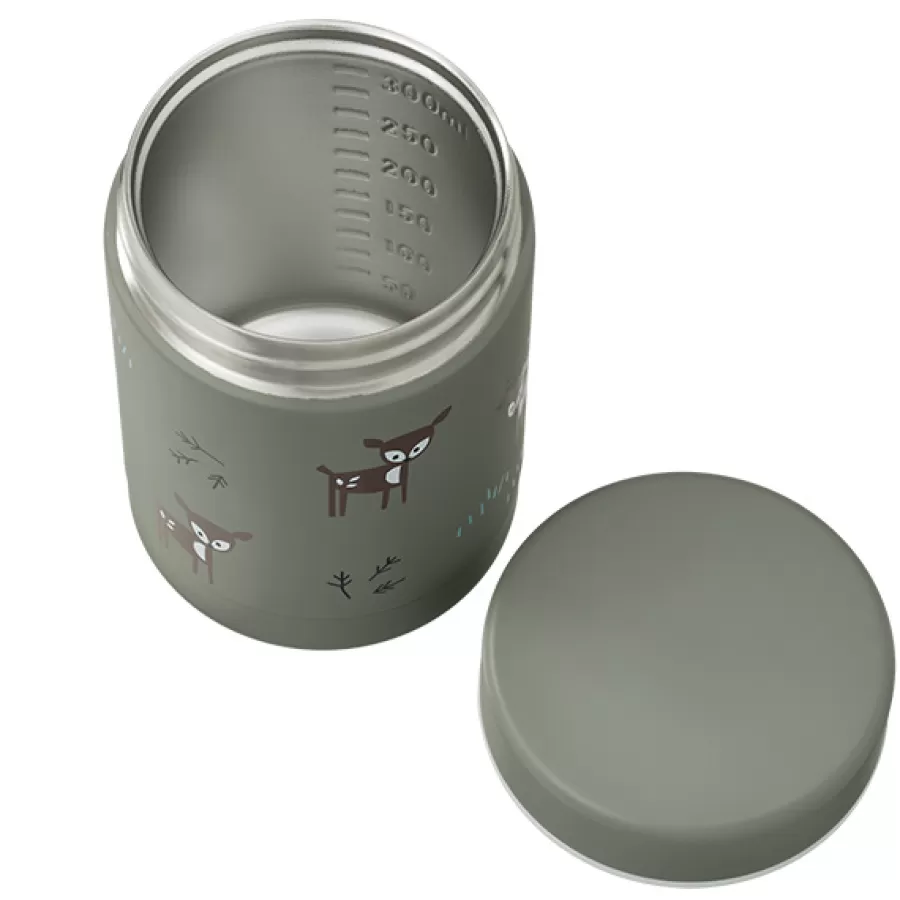 Fashion Thermosbeker Voedselcontainer 300Ml Deer Olive Thermos Bekers En Flessen