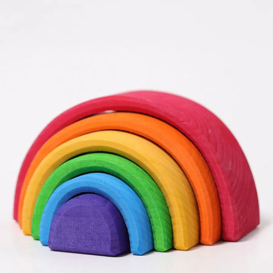 Fashion Grimm'S Regenboog 6-Delig 11 Cm Stapeltoren En Blokken