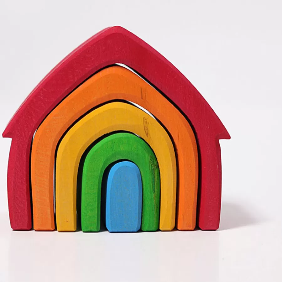 Flash Sale Grimm'S Regenboog Huis Legpuzzels