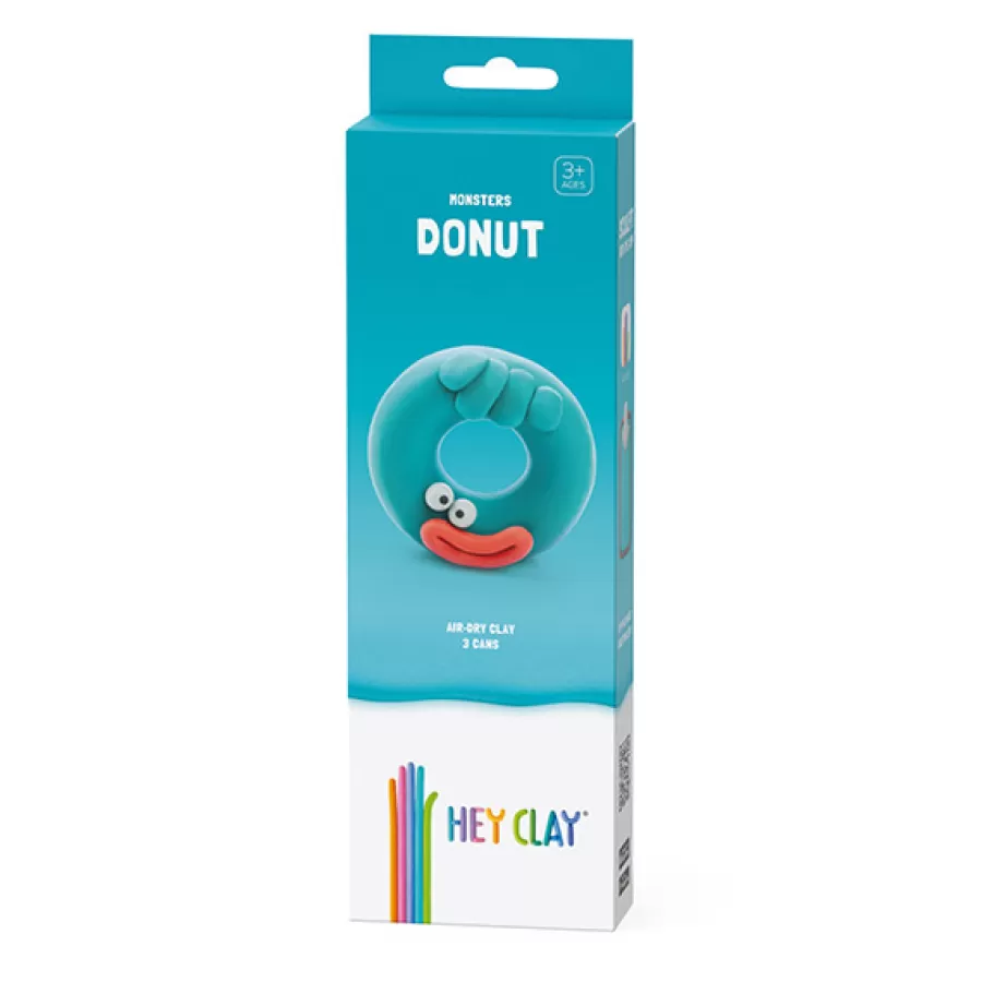 New Boetseerklei Monster: Donut Sensorisch Speelgoed