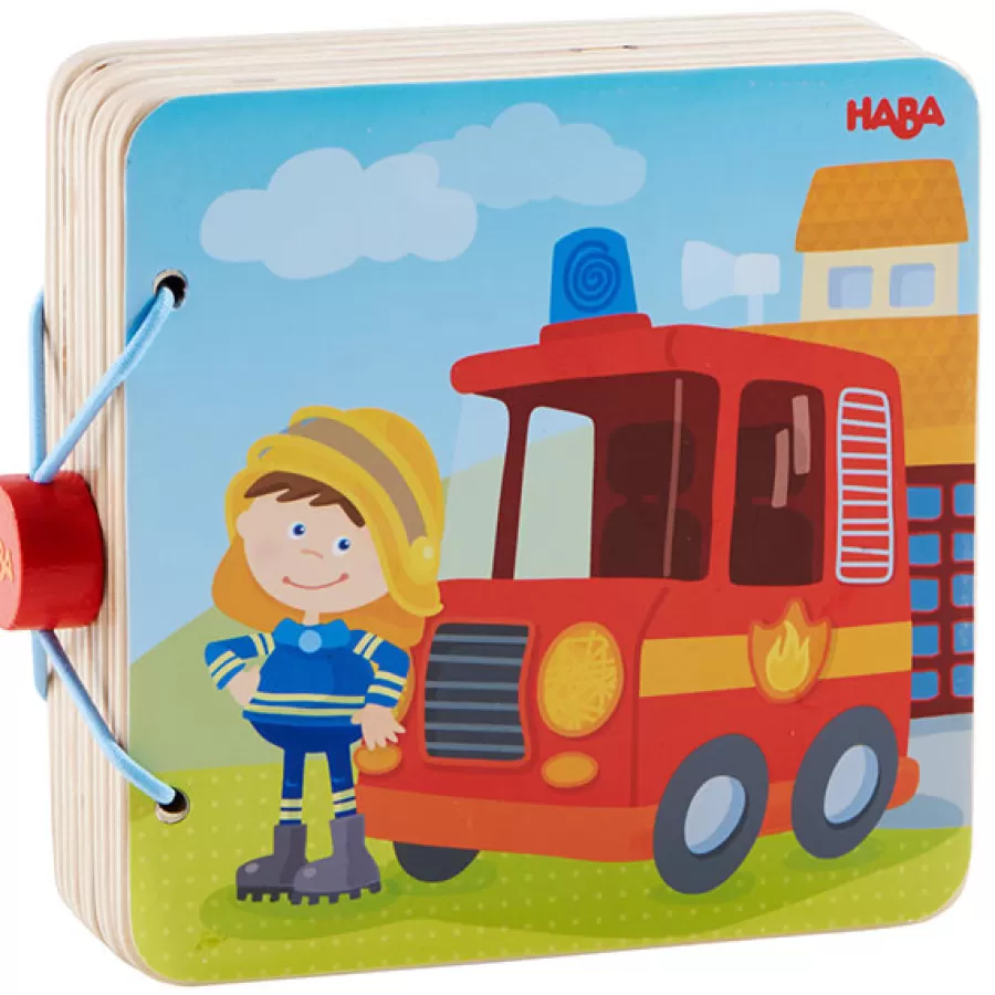 Shop Houten Babyboek Brandweer - Babyboekjes