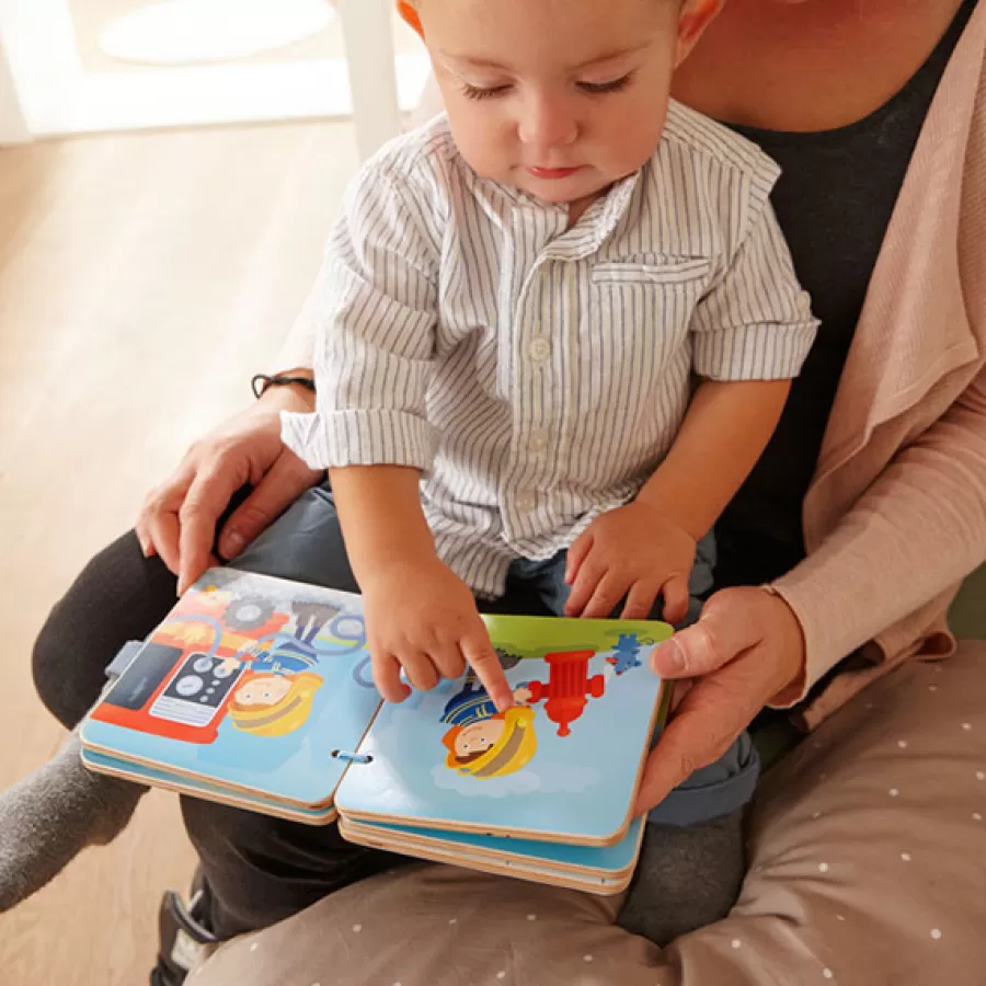 Shop Houten Babyboek Brandweer - Babyboekjes