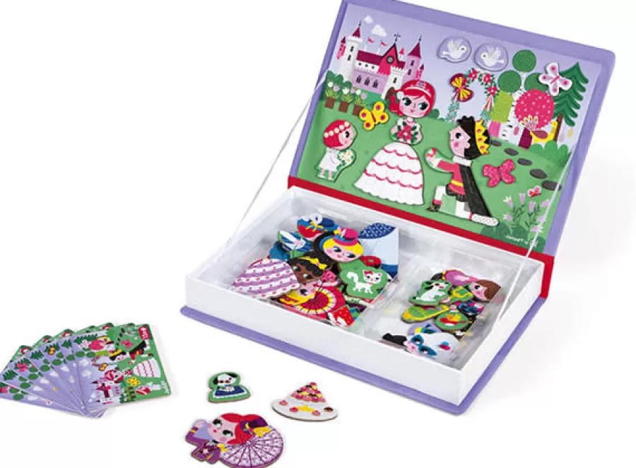 Sale Janod - Magneetboek Prinsessen - 62St 3-8Jr Legpuzzels