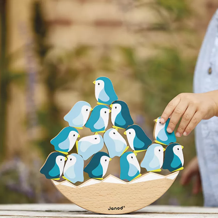 Sale Janod Balansspel Penguin Rocker Wwf® Stapeltoren En Blokken