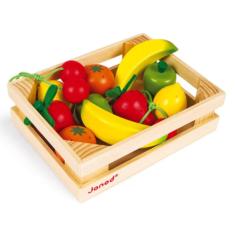 Cheap Janod Houten Fruitkistje Speelgoed Eten