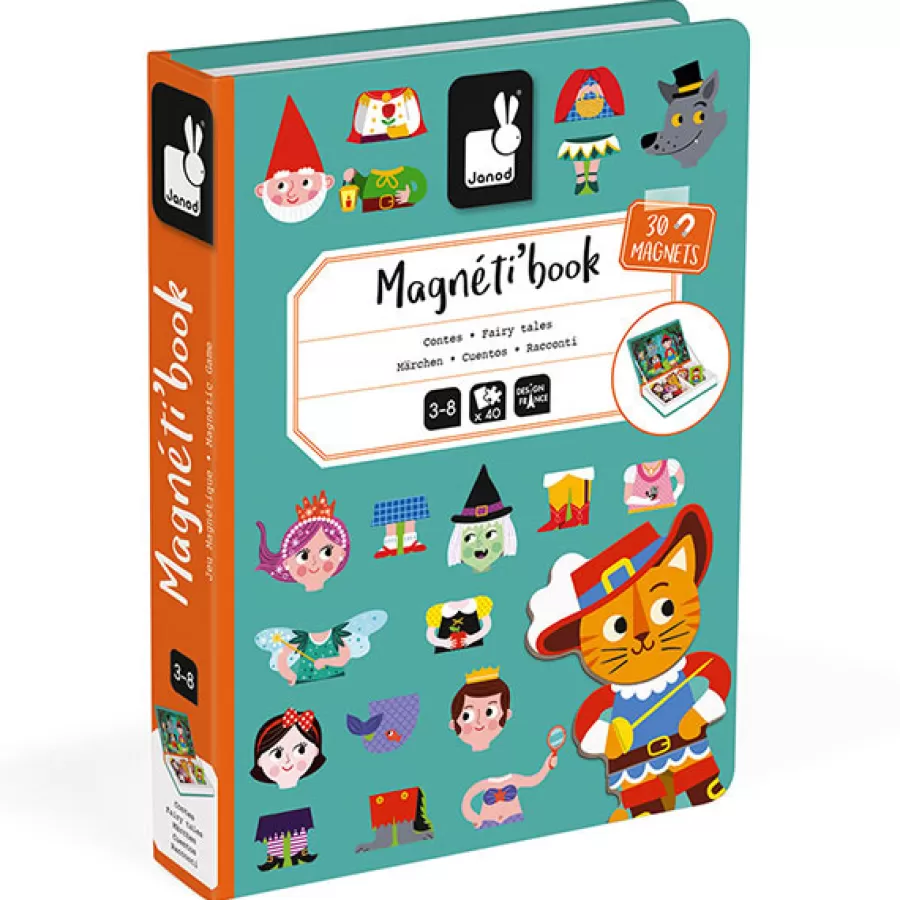 Flash Sale Janod Magneetboek Sprookjes 40St 3-8Jr Legpuzzels