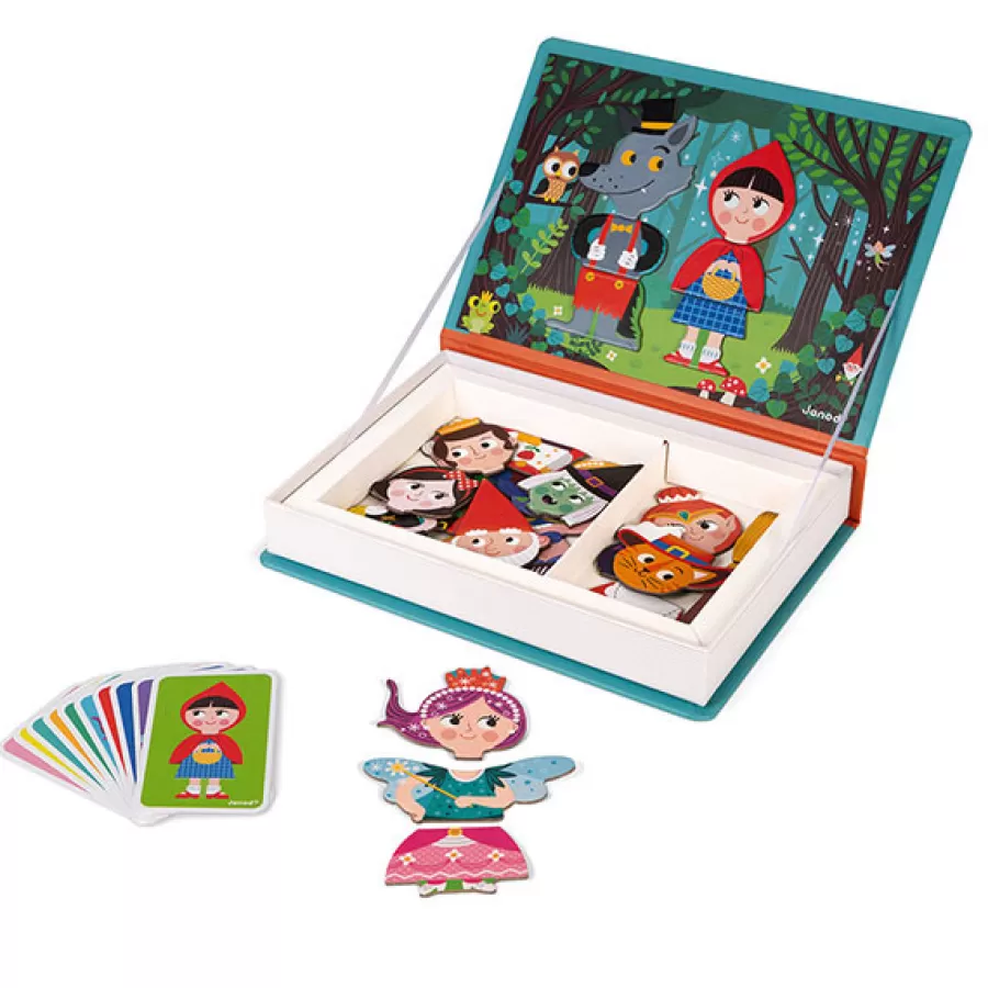 Flash Sale Janod Magneetboek Sprookjes 40St 3-8Jr Legpuzzels