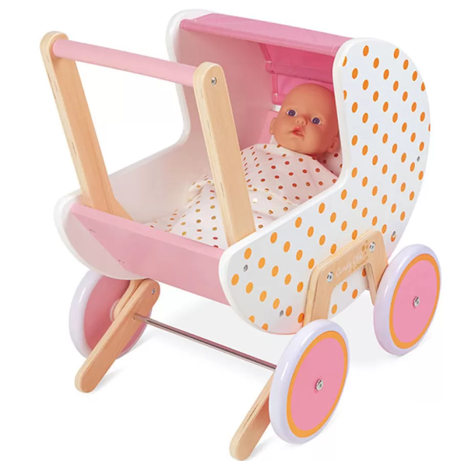 Online Janod Poppenwagen Candy Chic Poppenwagen