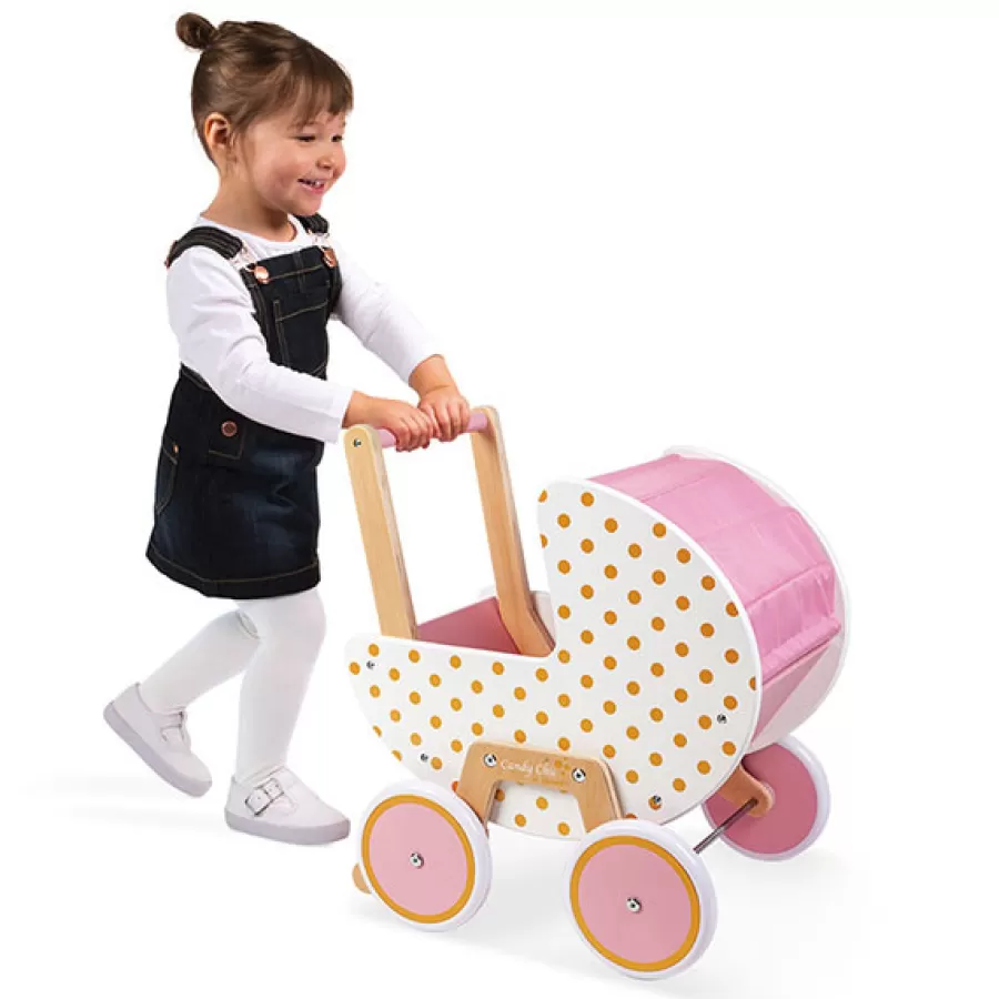 Online Janod Poppenwagen Candy Chic Poppenwagen