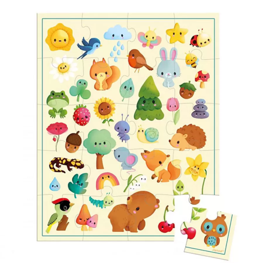 Flash Sale Janod Puzzel Natuur 20 Stukjes Legpuzzels