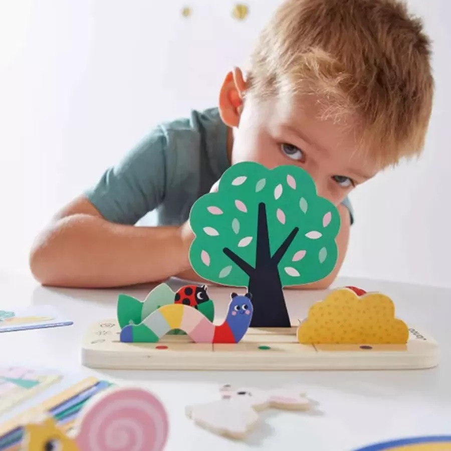 Discount Janod Sorteerspel Vind Je Plaats In De Tuin +3Jr Bordspellen