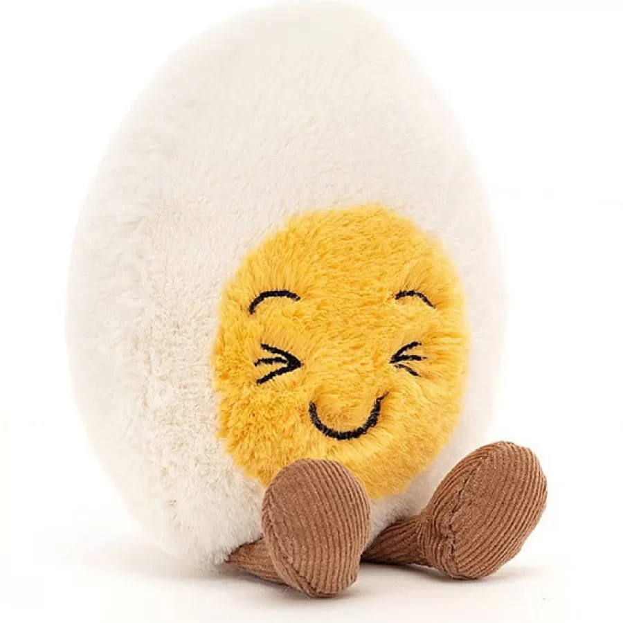 Flash Sale Knuffel Amuseable Boiled Egg Laughing Small Grote Knuffeldieren