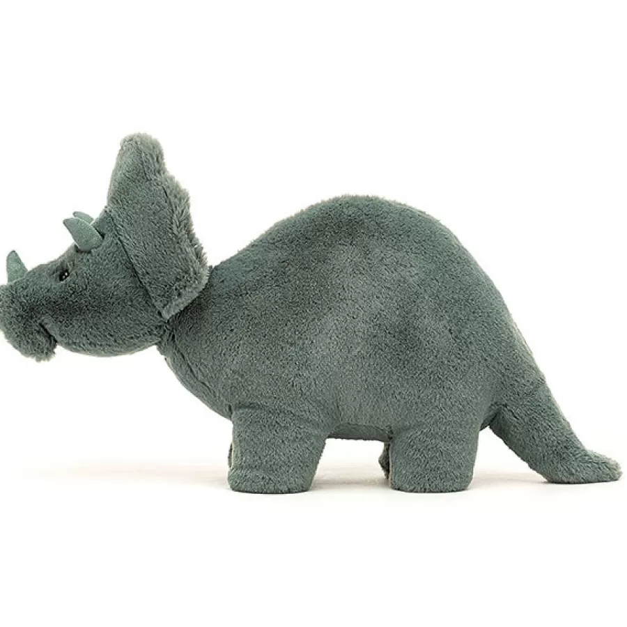 Online Knuffel Dino Fossilly Triceratops Grote Knuffeldieren