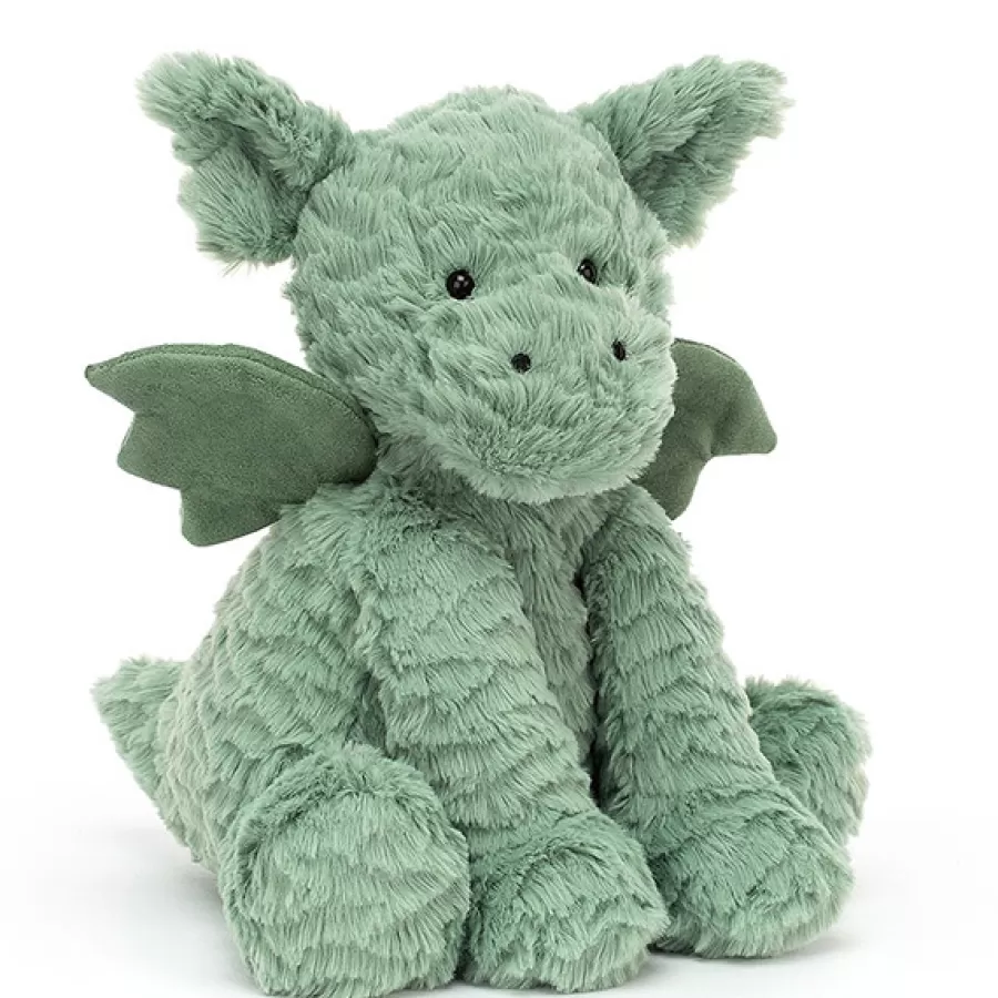 Outlet Knuffel Draak Fuddlewuddle Dragon Medium Grote Knuffeldieren