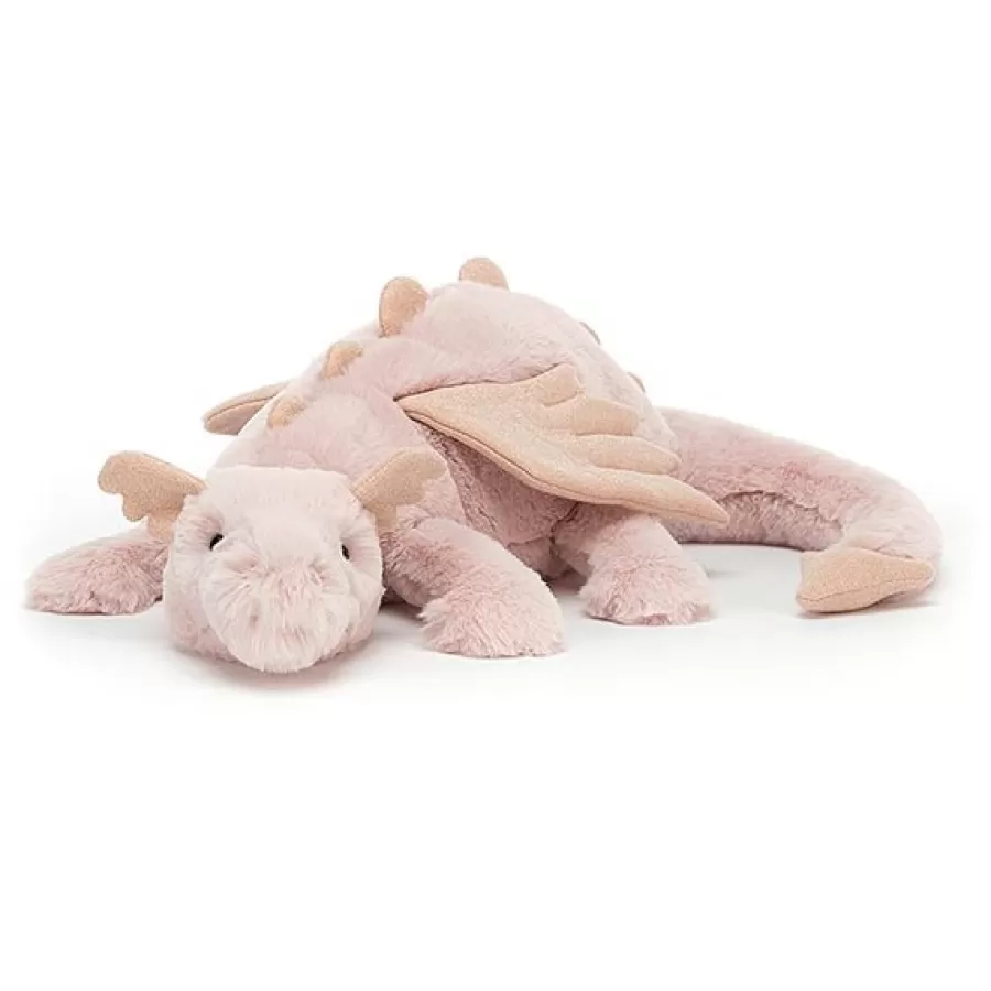 Fashion Knuffel Draak Rose Dragon Little Grote Knuffeldieren