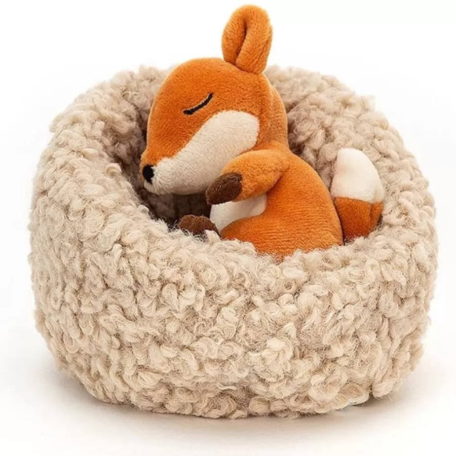 New Knuffel Hibernating Fox Grote Knuffeldieren