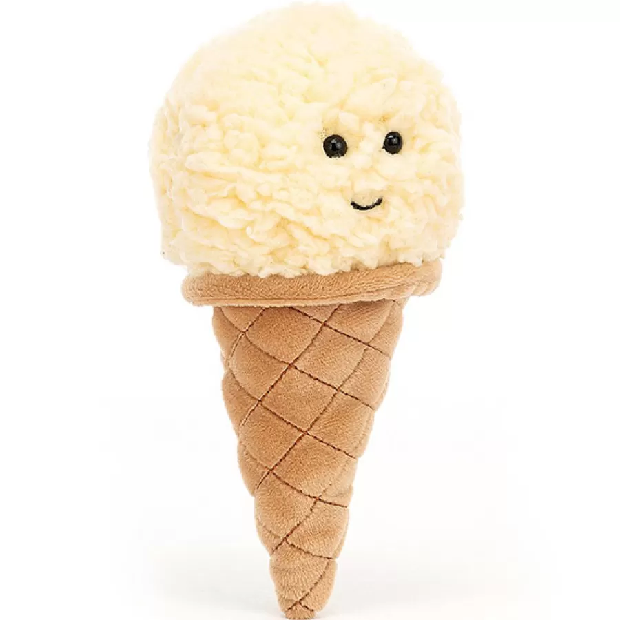 New Knuffel Irresistible Ice Cream Vanilla Grote Knuffeldieren