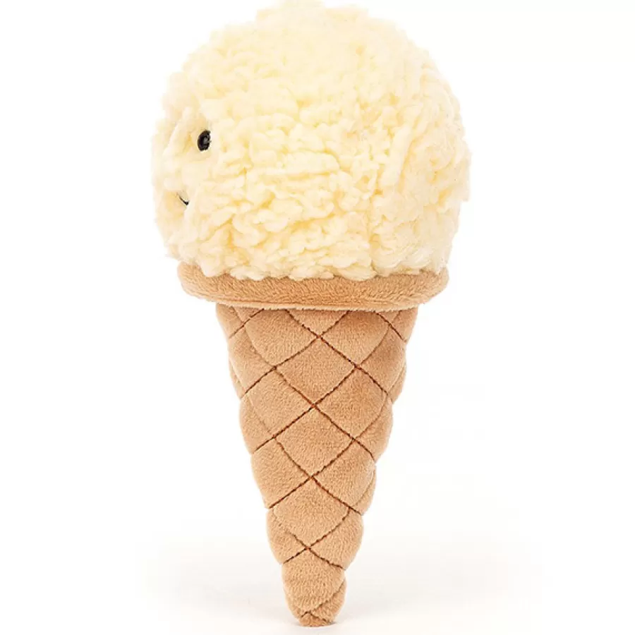 New Knuffel Irresistible Ice Cream Vanilla Grote Knuffeldieren