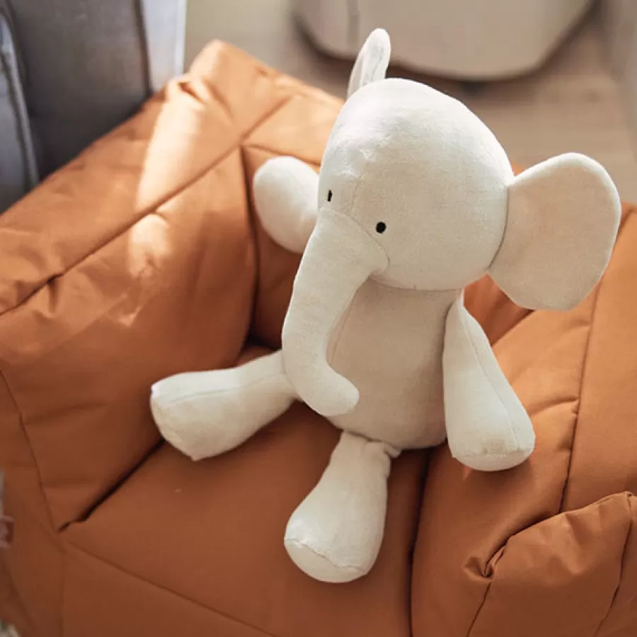 New Knuffel Elephant Nougat Grote Knuffeldieren