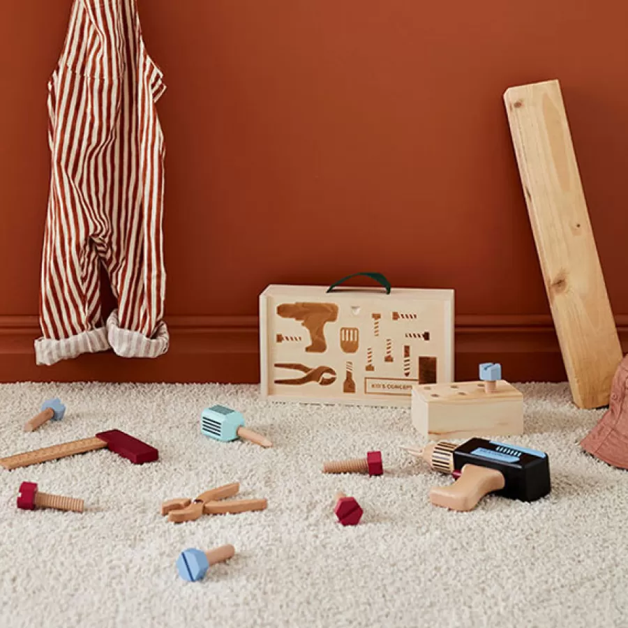 Store Kids Concept Gereedschapskoffer Kid'S Hub Rollenspel En Verkleden