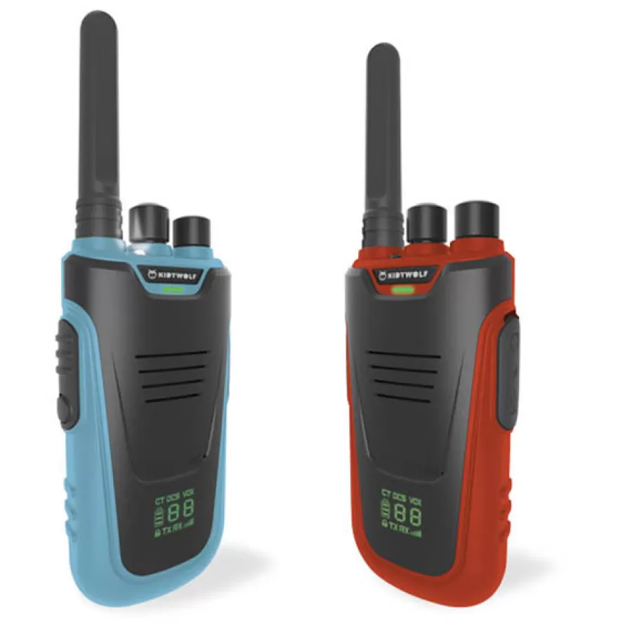 Discount Walkie Talkie Kidytalk Blue-Red Portofoon Tuin En Natuur