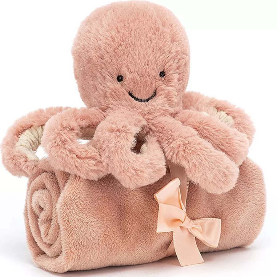 Best Knuffeldoekje Odell Octopus - Baby Knuffels